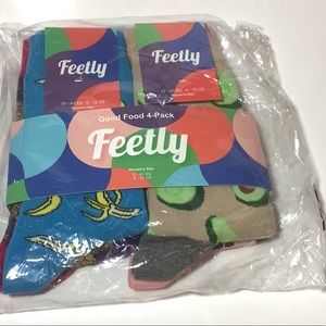 Feetly FRUIT SOCKS women’s US 6-10, 4-pairs